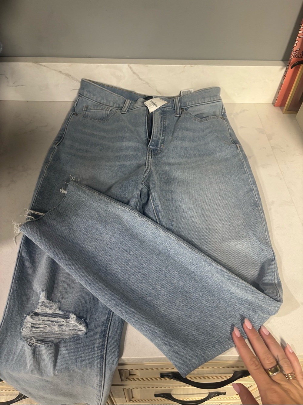 Banana Republic Light Blue Boyfriend Jeans